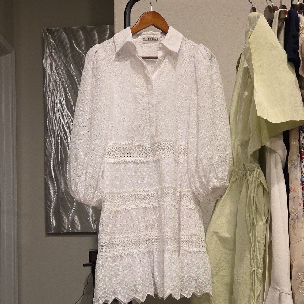 White Lace Dress